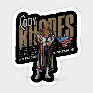 Cody Rhodes Slant Sticker